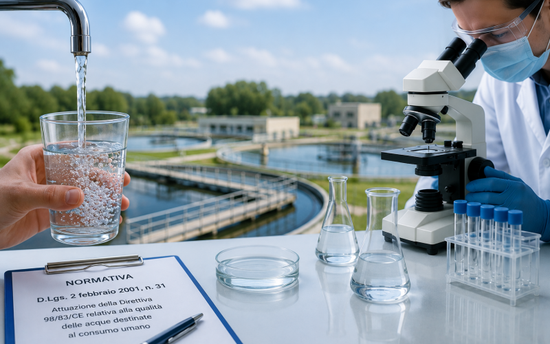 Come certificare la potabilit&agrave; dell'acqua | Aspel